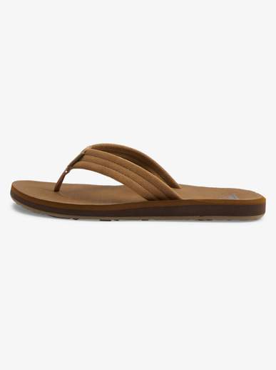 QUICKSILVER FLIP FLOP SANDALS CARVER SUEDE