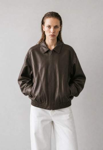 VERTERE BERLIN MERCY FAUX LEATHER JACKET