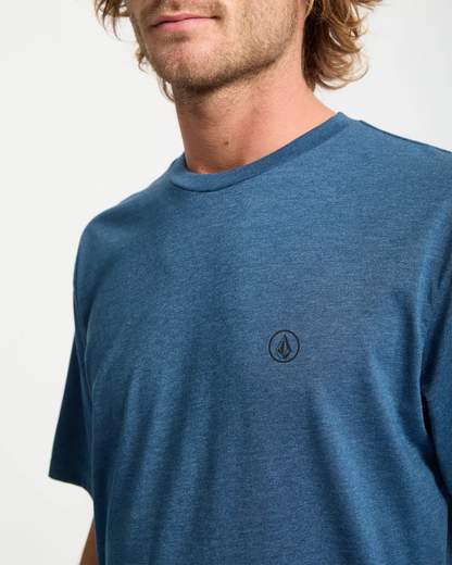 VOLCOM T-SHIRT CIRCLE BLANKS HTH T-SHIRT