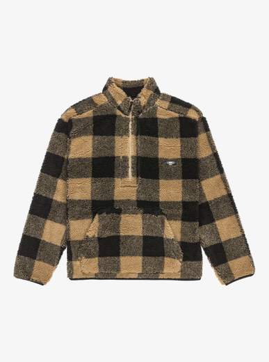 QUICKSILVER FELPA ZIP MERCURY WOODLANDS SHERPA FLEECE