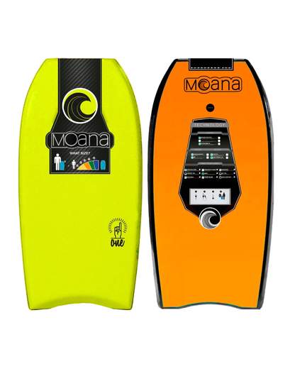 MOANA BODYBOARD BODYBOARD (LEASH INCLUSO)