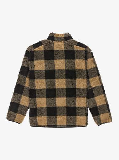 QUICKSILVER FELPA ZIP MERCURY WOODLANDS SHERPA FLEECE