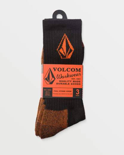 VOLCOM CALZE VOLCOM WORKWEAR SOCKS (3 PACK)