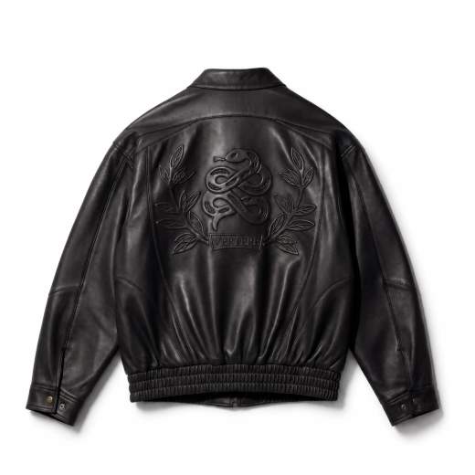 VERTERE BERLIN MERCY FAUX LEATHER JACKET