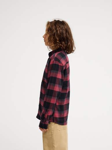Quicksilver Motherfly Plaid Youth