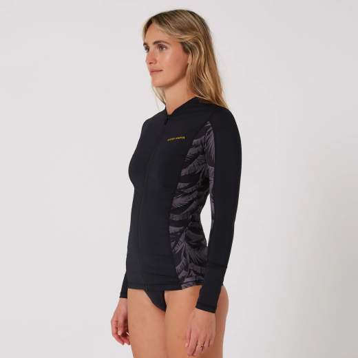 OCEAN&EARTH Ladies Oceana L/S Chest Zip
