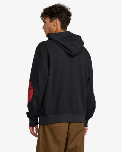 RVCA FELPA HOODIE TIGER SUN
