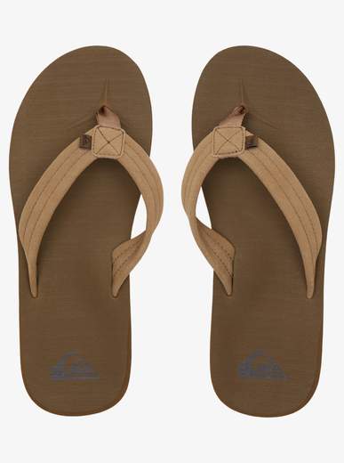 QUICKSILVER FLIP FLOP SANDALS CARVER SUEDE