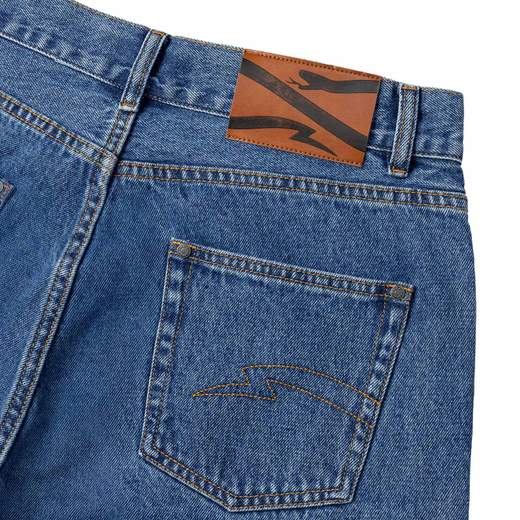 Propaganda Pray Denim Short