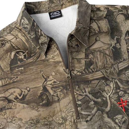 Propaganda Temptation Halfzip Shirt