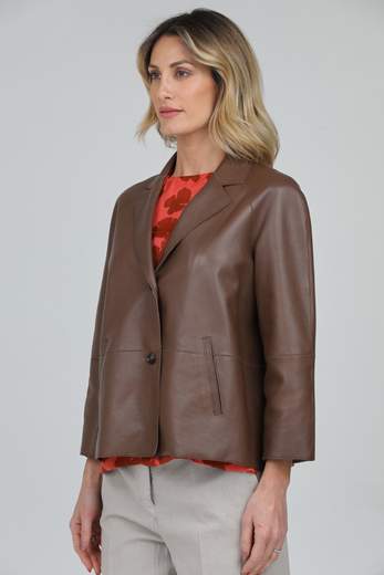 THE JACKIE LEATHERS LOREN ZIP