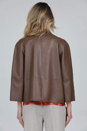 THE JACKIE LEATHERS LOREN ZIP