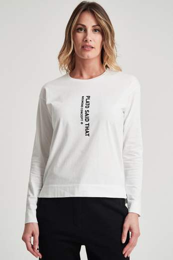 NOUMENO CONCEPT T-SHIRT GIROCOLLO