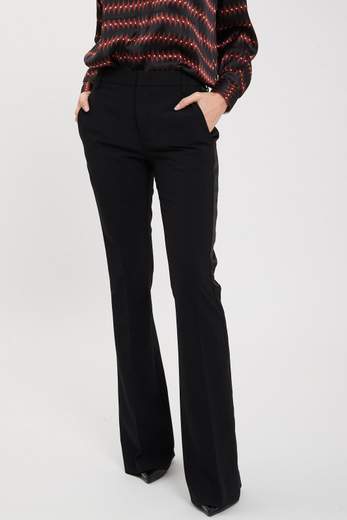 DONDUP PANTALONE LEXI A ZAMPA IN LANA