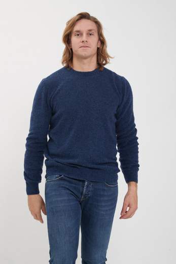 GRAN SASSO MAGLIA GIROCOLLO BOUCLE'
