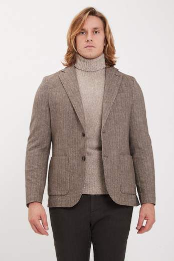 CIRCOLO 1901 GIACCA HERRINGBONE