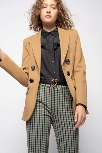 PINKO FULMINE 4 GIACCA PUNTO STOFFA