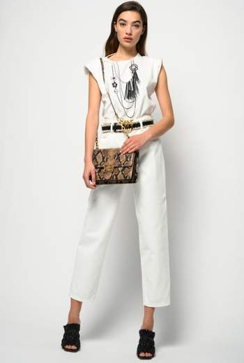 PINKO PANTALONE FLEXI MADDIE 1 MOM