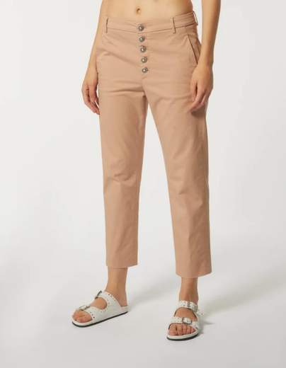 DONDUP PANTALONE NIMA LOOSE IN COTONE