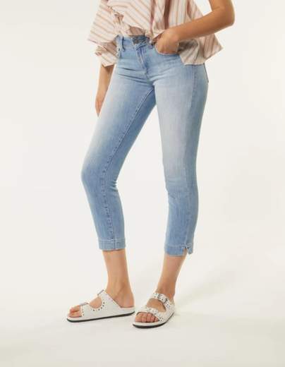 DONDUP JEANS ROSE SLIM IN DENIM STRETCH