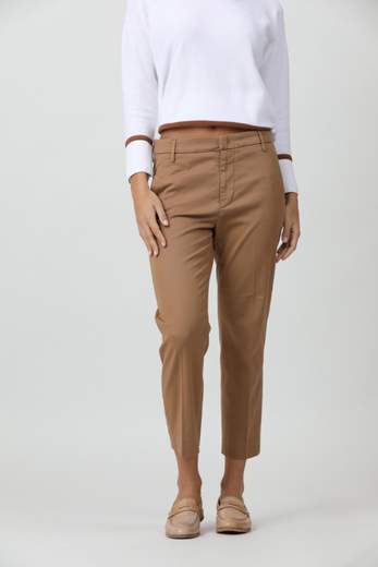 DONDUP PANTALONE NIMA LOOSE IN COTONE