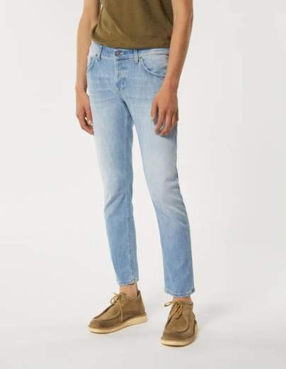 DONDUP JEANS MIUS SLIM IN DENIM STRETCH