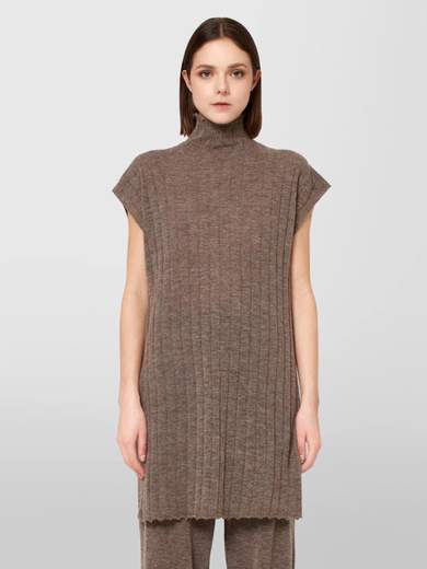 ALPHA STUDIO COLLO ALTO IN ALPACA SUPERLIGHT