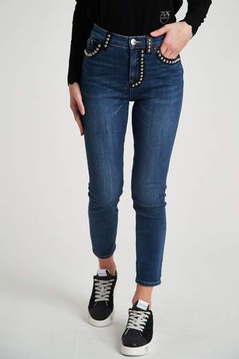 PINKO PANTALONE SUSAN 22 SKINNY