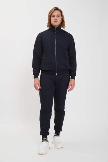 COLMAR FELPA FULL ZIP IN COTONE COLLO ALTO