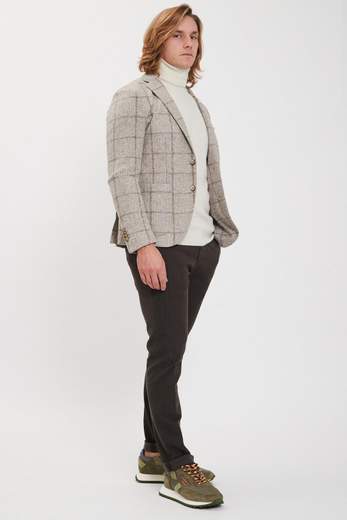 L.B.M. 1911 GIACCA IN TESSUTO FINESTRATO