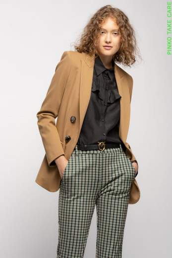 PINKO FULMINE 4 GIACCA PUNTO STOFFA