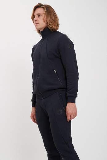 COLMAR FELPA FULL ZIP IN COTONE COLLO ALTO