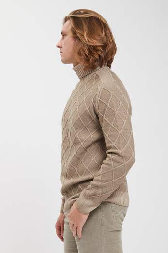 H953 MAGLIA DOLCEVITA ROMBI