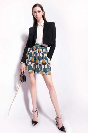 PINKO SMORZARE 37 CAMICIA CREPE