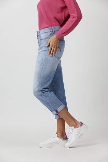 DONDUP JEANS KOONS LOOSE IN DENIM STRTECH