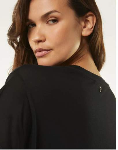 DONDUP T-SHIRT OVER IN VISCOSA