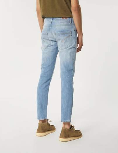 DONDUP JEANS MIUS SLIM IN DENIM STRETCH