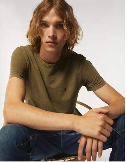 DONDUP T-SHIRT REGULAR IN JERSEY