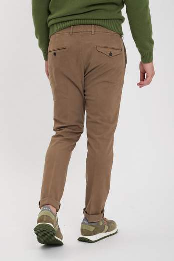 DONDUP PANTALONE JOE CARROT IN COTONE