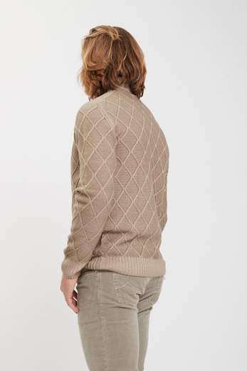 H953 MAGLIA DOLCEVITA ROMBI