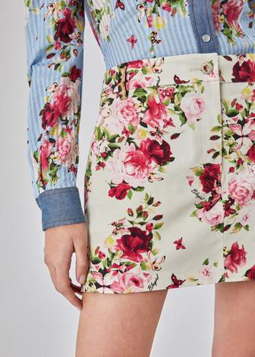 BLUGIRL SHORTS-MINIGONNA