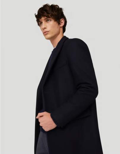 DONDUP CAPPOTTO MONOPETTO IN PANNO