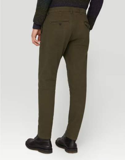 DONDUP PANTALONE JOE CARROT IN GABARDINA