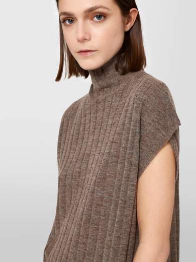 ALPHA STUDIO COLLO ALTO IN ALPACA SUPERLIGHT