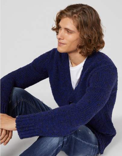 DONDUP CARDIGAN BOUCLÈ