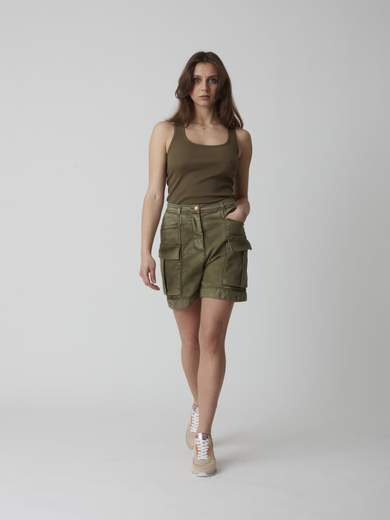 PINKO BERMUDA PURIFICATO