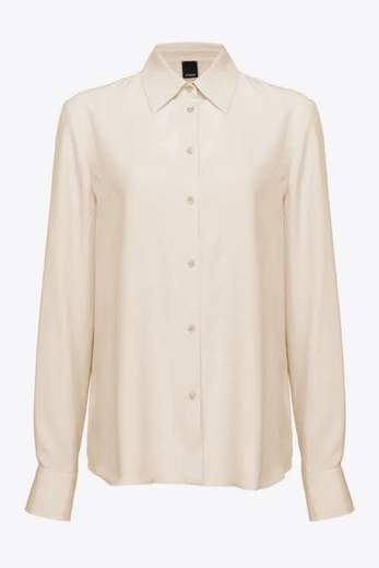 PINKO SMORZARE 37 CAMICIA CREPE