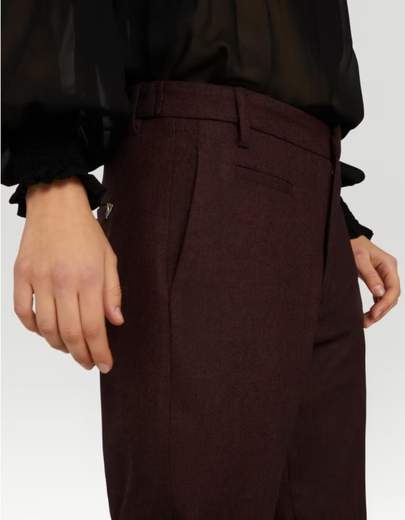 DONDUP PANTALONE ARIEL CARROT IN LANA