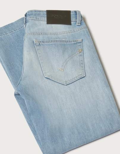 DONDUP JEANS ROSE SLIM IN DENIM STRETCH