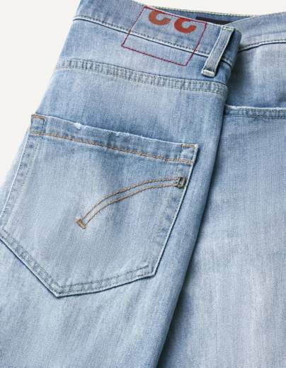 DONDUP JEANS MIUS SLIM IN DENIM STRETCH